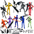 Juego de 10 figuras de acción Titan13 (ensamblaje completado), 13 f...