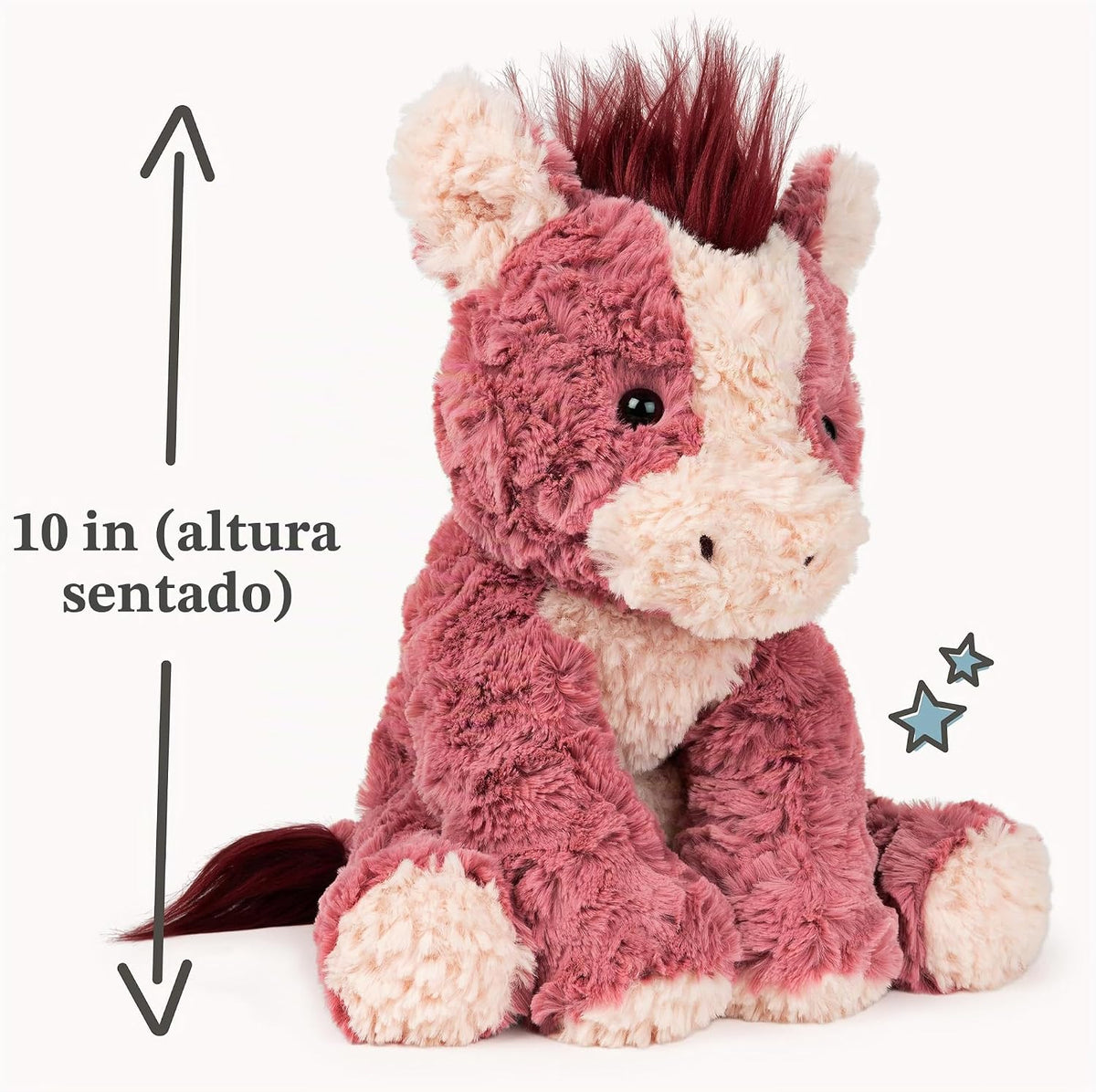 GUND Cozys Collection Caballo juguete sensorial de peluche de 10 pu...
