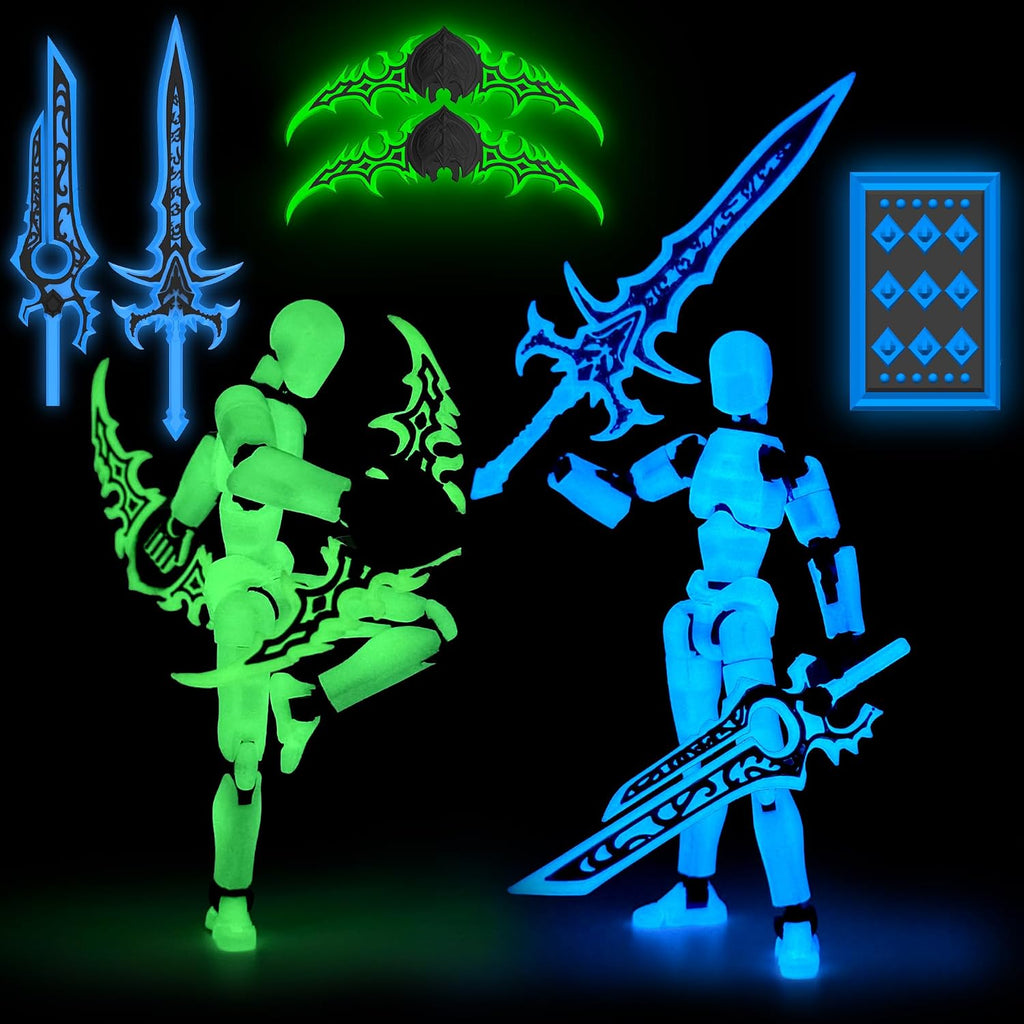 SkyBody Titan 13 - Juego de figuras de acción, robot impreso en 3D,...