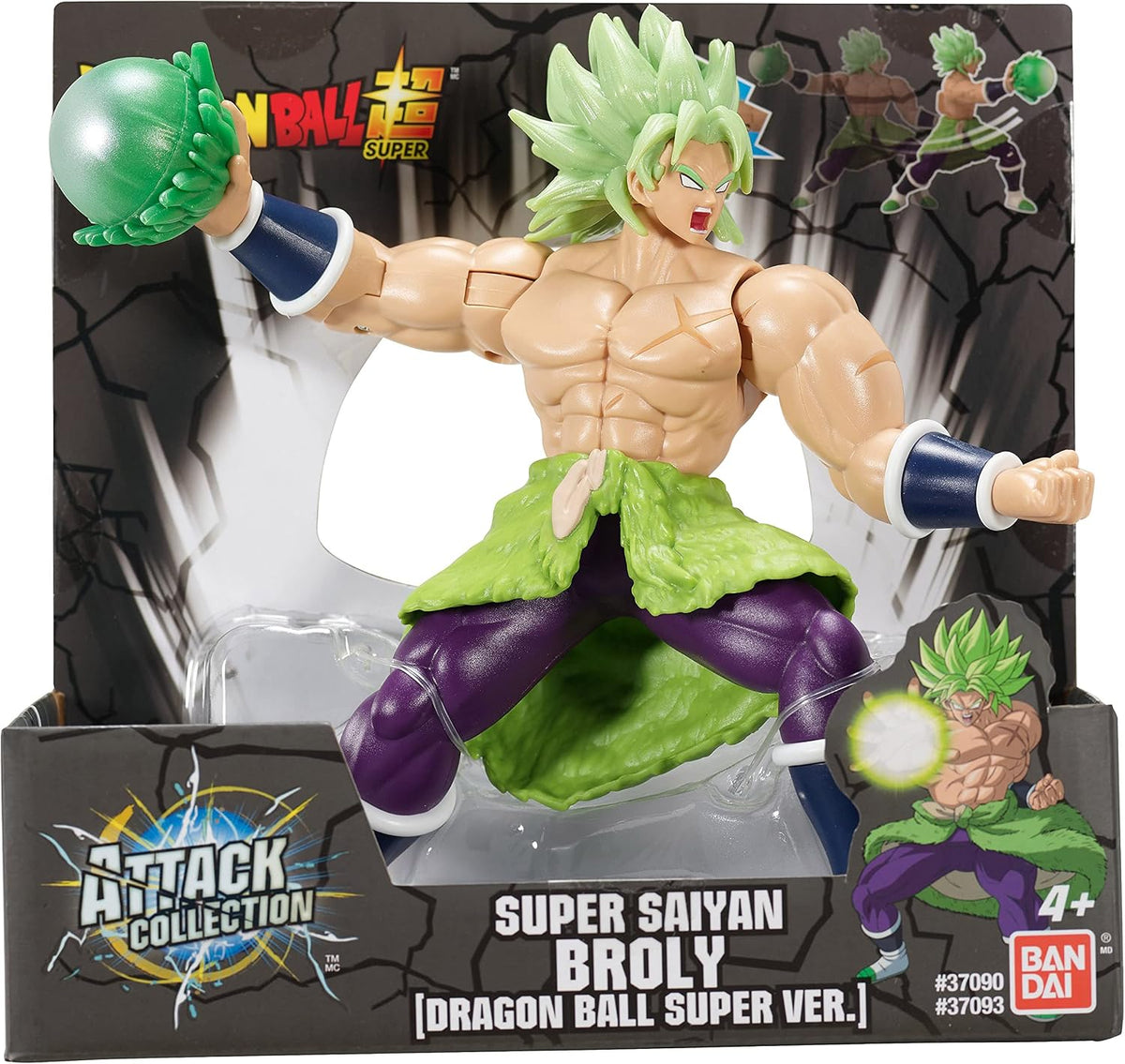 Bandai Namco - Dragon Ball Super - Super Saiyan Broly, figura de ac...