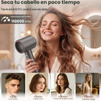 Fentgo Secador de pelo, secador iónico de alta velocidad con difuso...