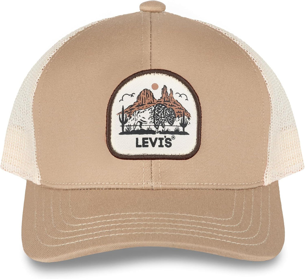 Levi's Gorra de camionero con logotipo de estilo clásico para h...