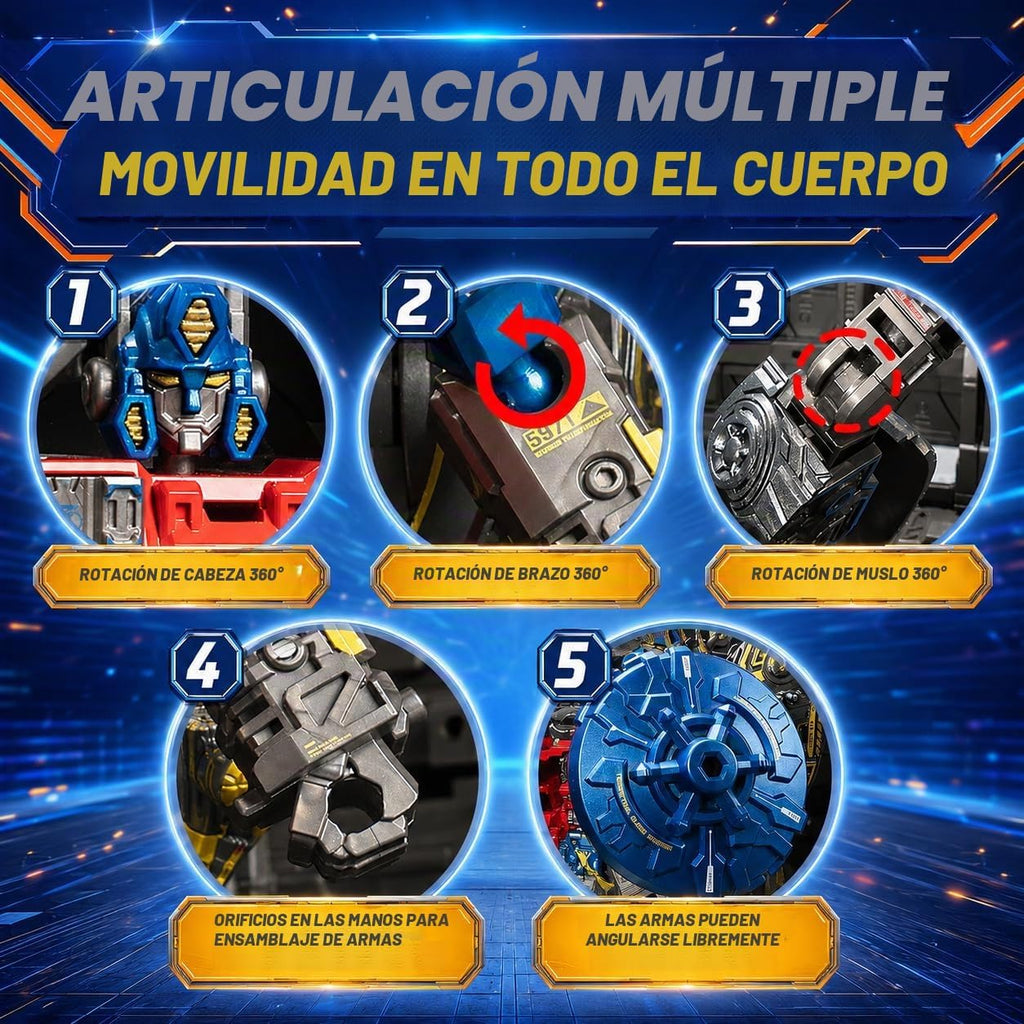 Hapystar Juguete Globo Transformable, 2 en 1 Se Transforma en Figur...