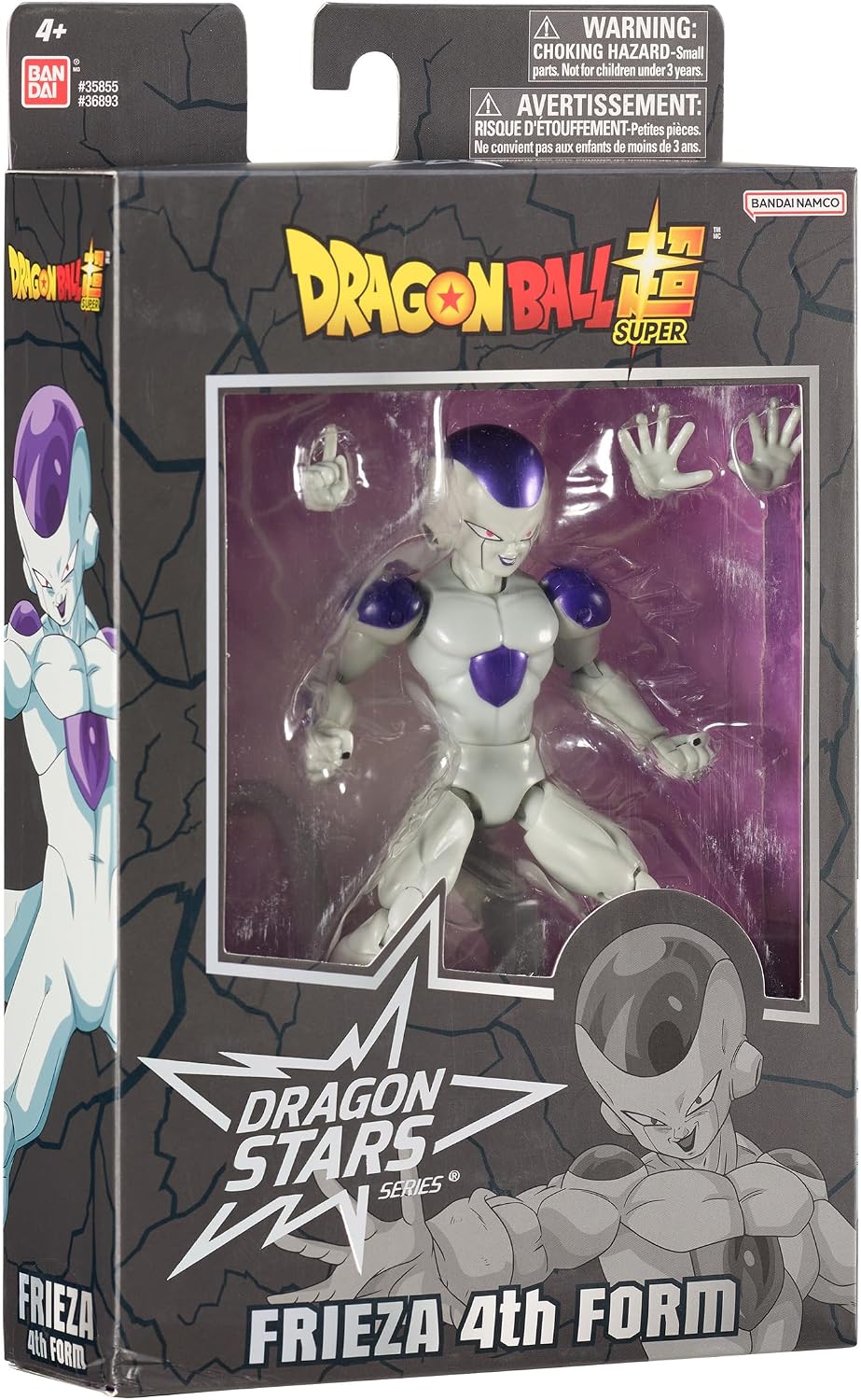 Bandai Dragon Ball Stars - Figura de anime Frieza de 4ª forma V2 de...