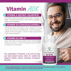 NatureGenX ADK Suplemento vitamínico de 5000 UI \u2013 Vitaminas A,...