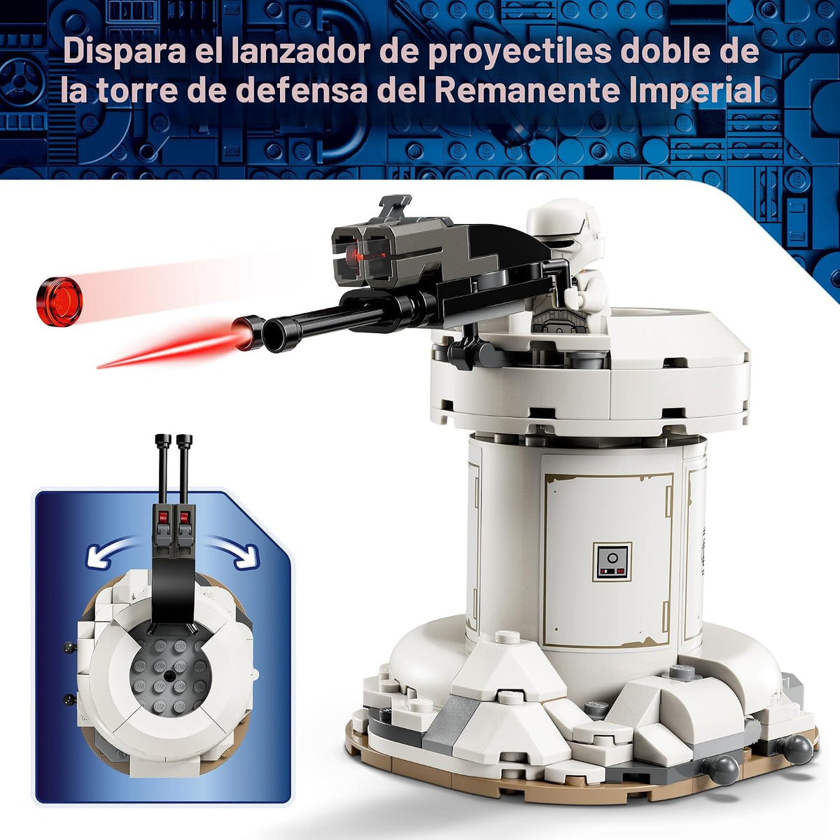 LEGO Star Wars AT-RT Attack - Juguete de construcción para niños y...