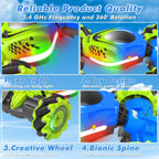 Fosgoit Gesture Sensing RC Stunt Car, auto de control remoto para n...