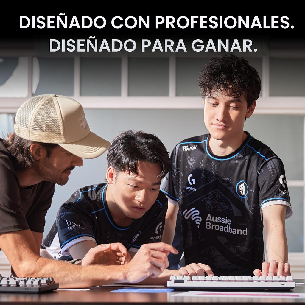 Logitech G PRO X TKL Teclado rápido para juegos sin llave (efecto s...