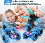 QUNREDA Carro de control remoto, juguetes de autos RC para niños de...