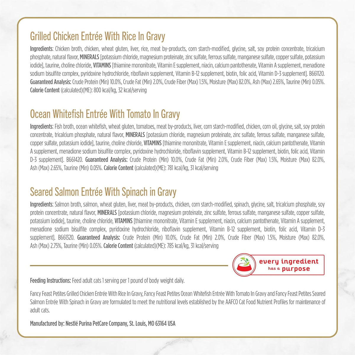 Purina Fancy Feast Gourmet - Paquete variado de alimentos húmedos p...