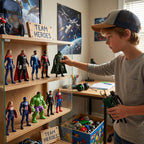 HLDMYYXGS 18 figuras de superhéroe, miniatura de leyendas heroicas...