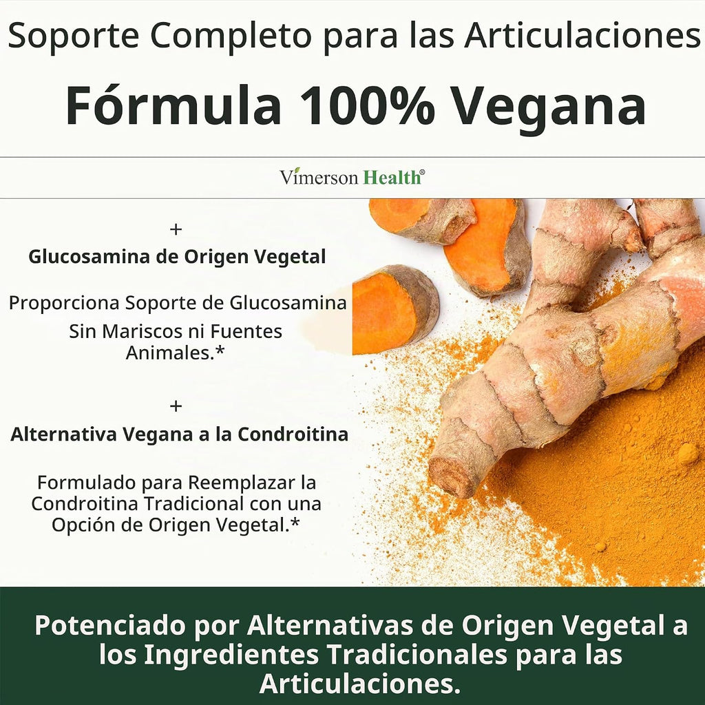 Glucosamina Condroitina MSM - Suplemento de apoyo articular para mu...