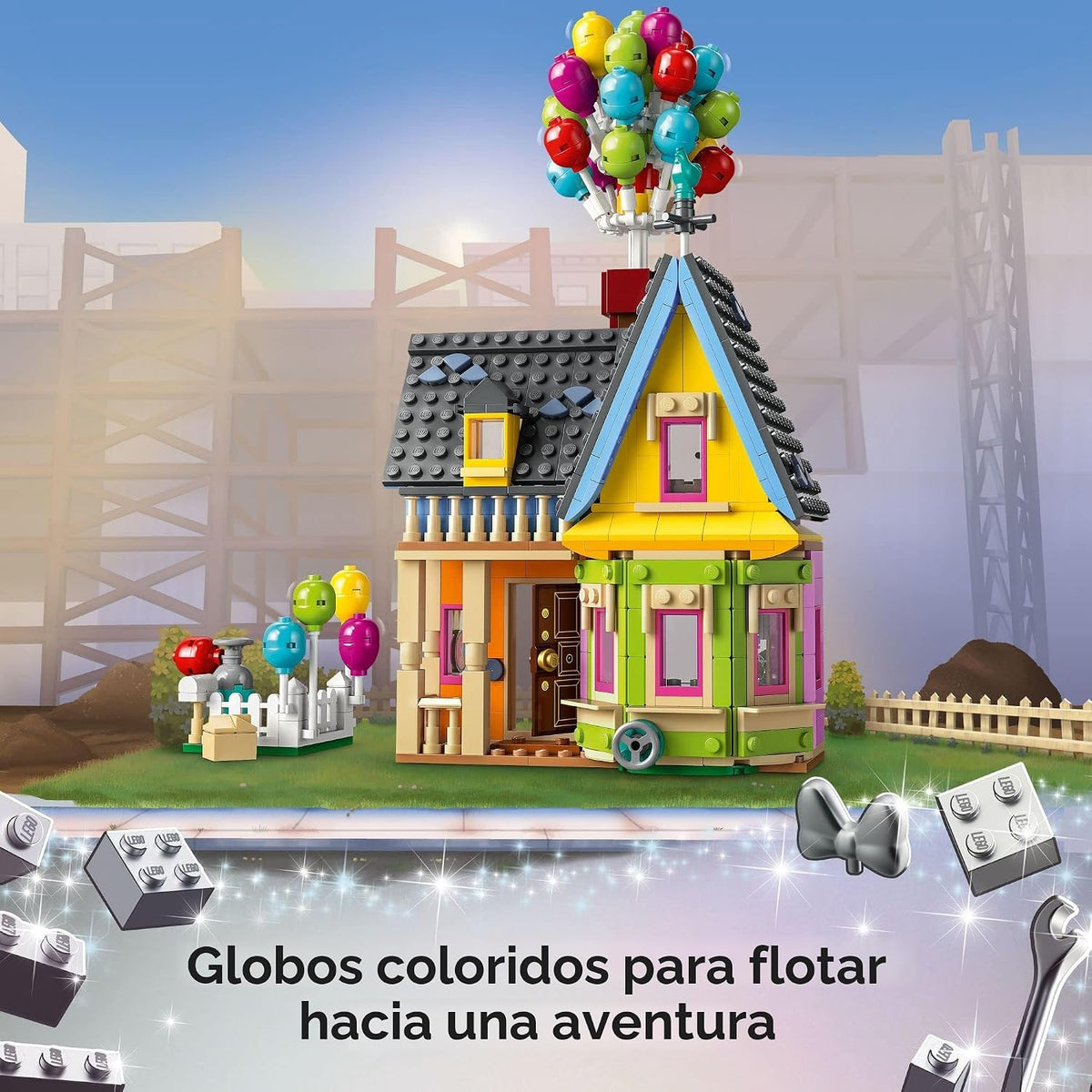 LEGO Disney and Pixar 'Up' House, juego clásico de juguetes...