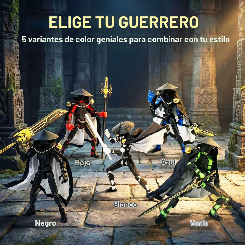 DANONI Titan13 - Figura de acción de robot ficticio 13, robot impre...