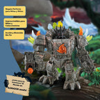 Schleich Eldrador - Robot maestro de 20 piezas con mini criatura -...
