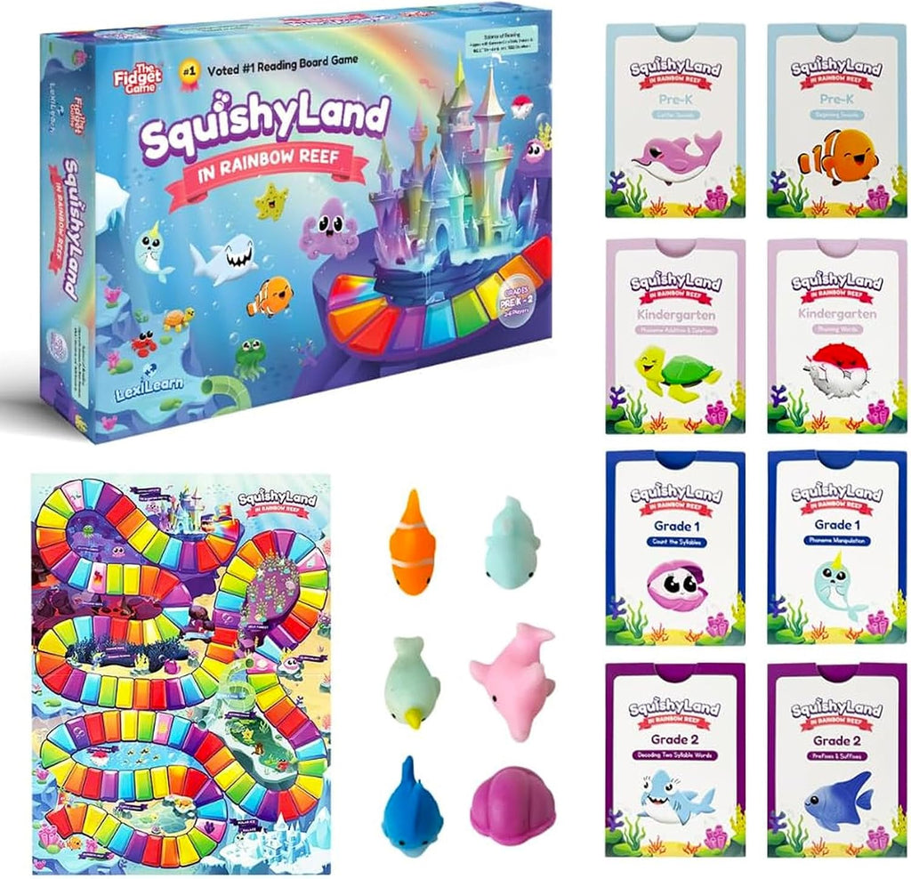 The Fidget Game SquishyLand in Rainbow Reef - Actividades educativa...