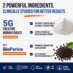 Approved Science Monohidrato de creatina en polvo \u2013 con BioPer...