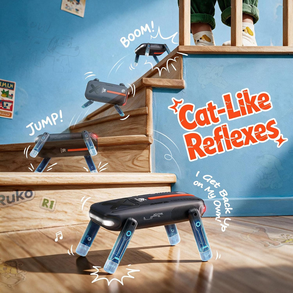Ruko R1 Mini Robot Dog, 4 vías de acrobacias Flip &amp; Perro robot...
