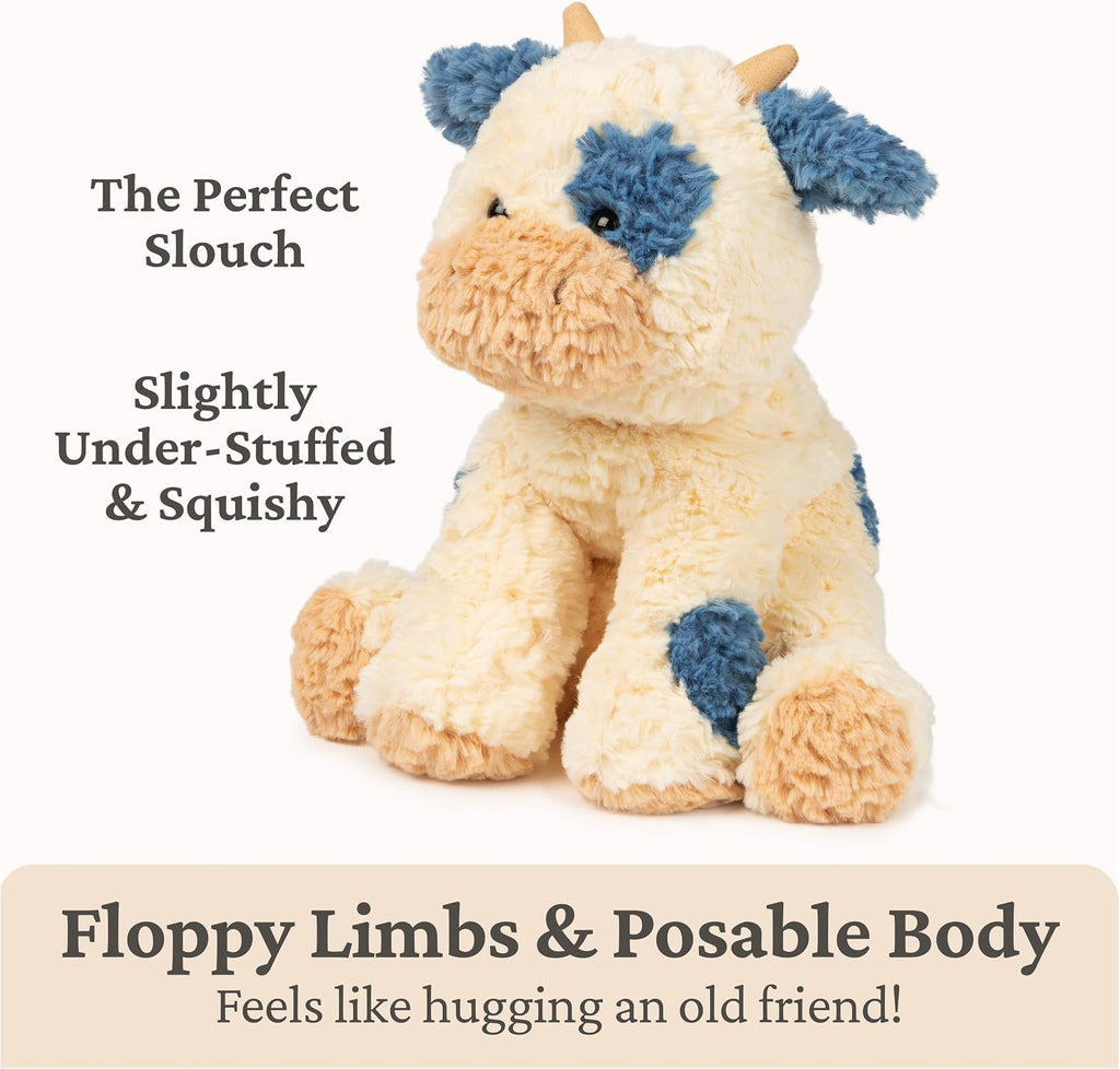GUND Cozys Collection Vaca juguete sensorial de peluche de 10 pulga...