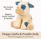 GUND Cozys Collection Vaca juguete sensorial de peluche de 10 pulga...
