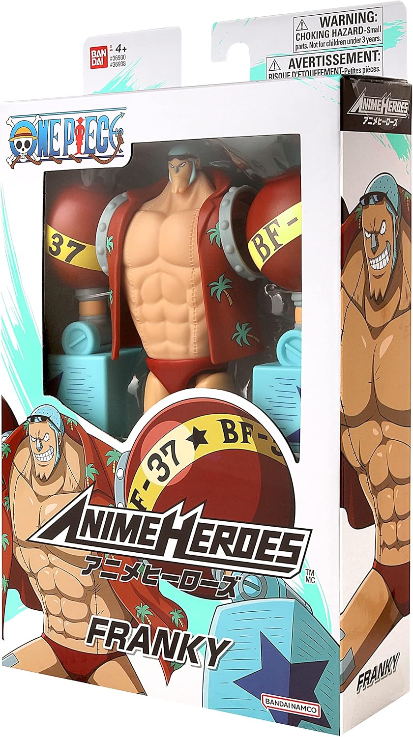 Figuras de una pieza de Anime Heroes Franky Figura de acción | Figu...