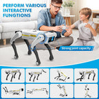 Dingdongwu Smart Robot Dog - Mascota interactiva STEM con control d...