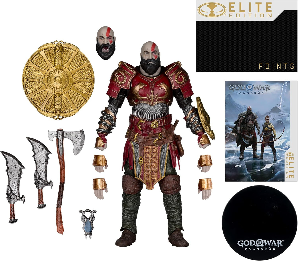 McFarlane Toys -God of War Kratos (God of War Ragnarok) Figura de a...