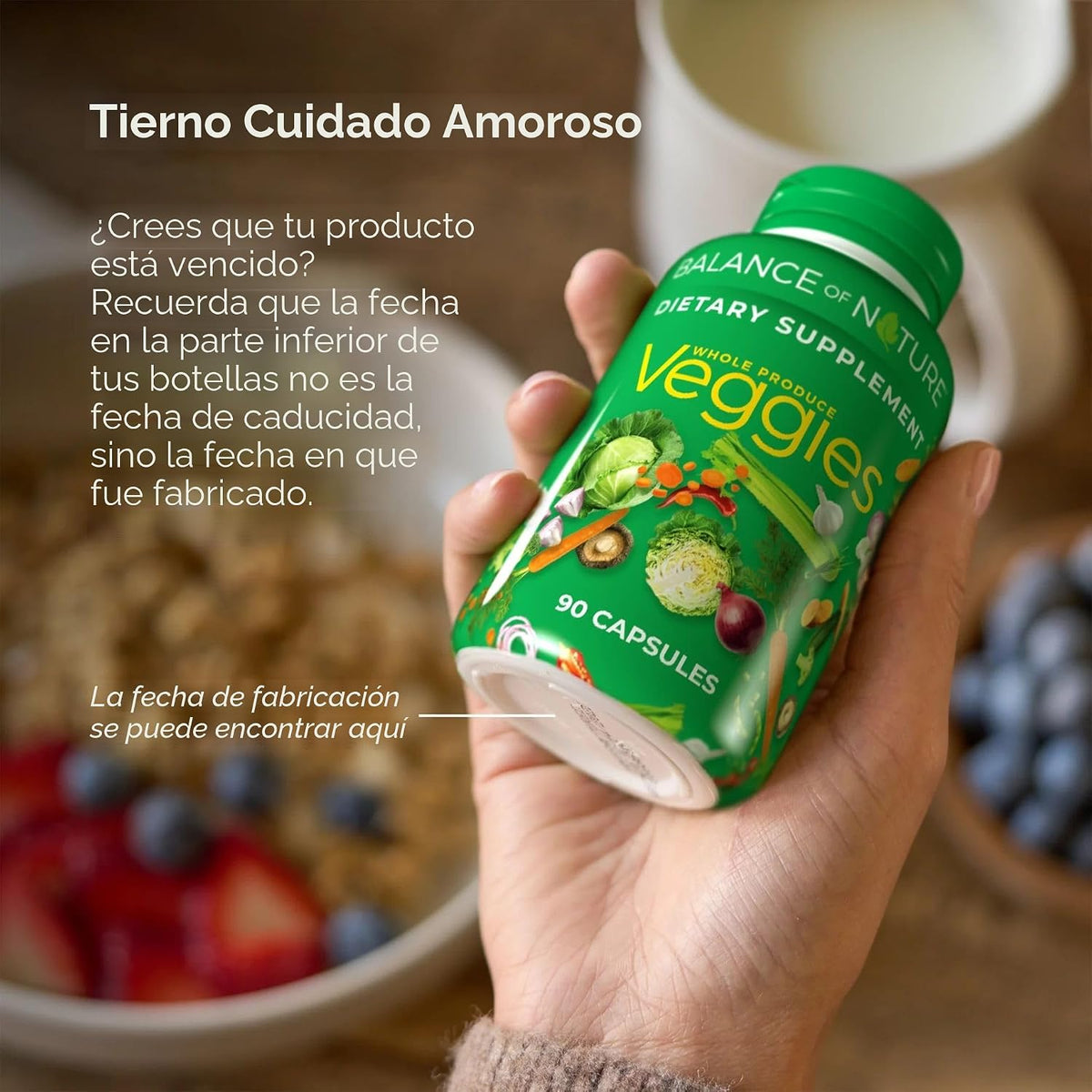 Balance Of Nature Suplementos de frutas y verduras \u2013 90 cápsul...