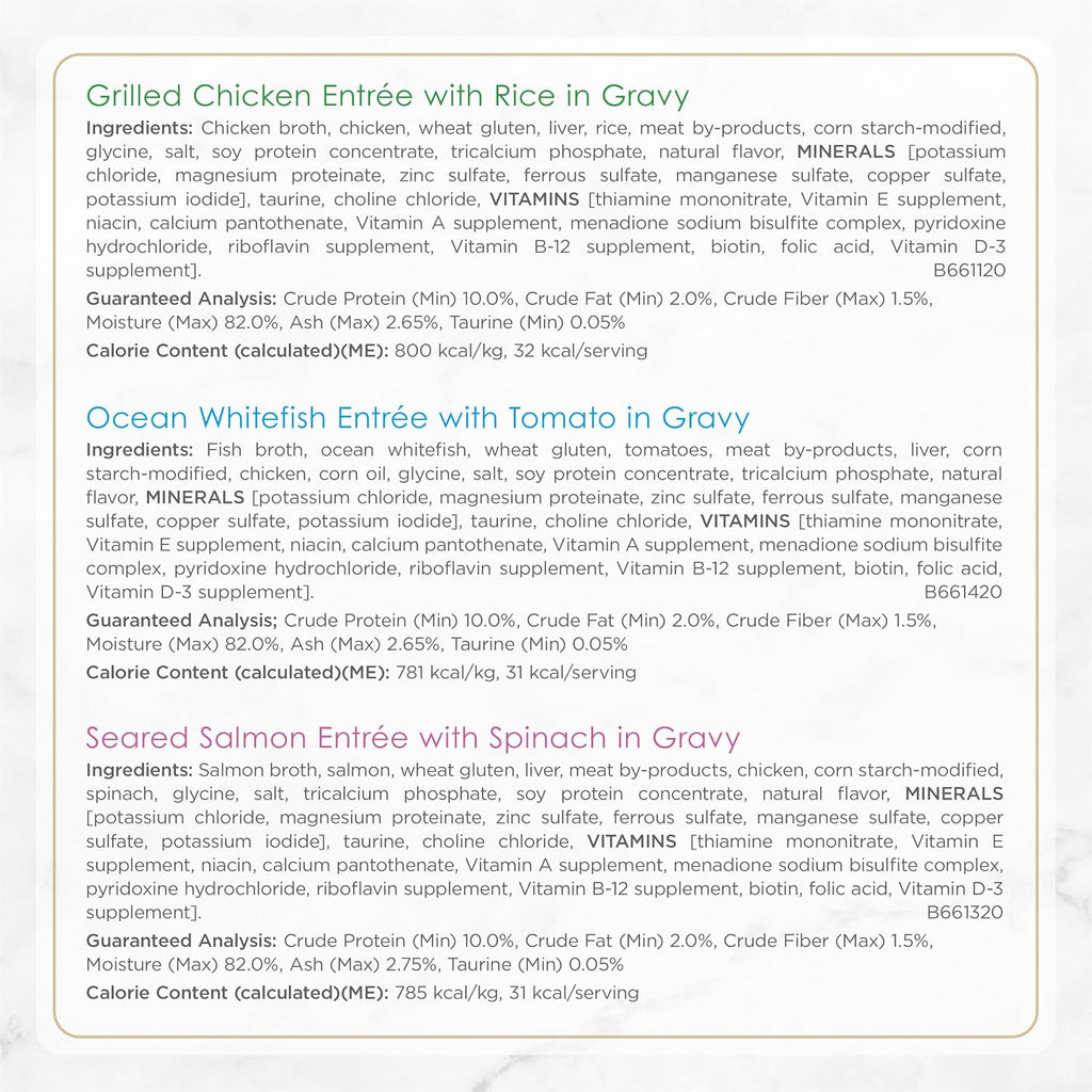 Fancy Feast Purina Gourmet - Paquete variado de alimentos húmedos p...
