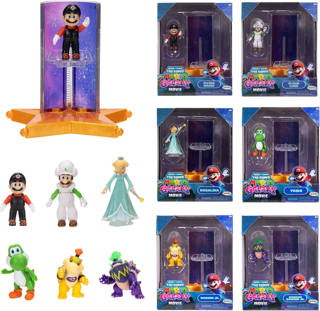 The Super Mario Galaxy Movie \u2013 Mini figuras de 1.5 pulgadas co...