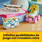 LEGO Creator 31148 - Kit de construcción de patines retro 3 en 1, s...