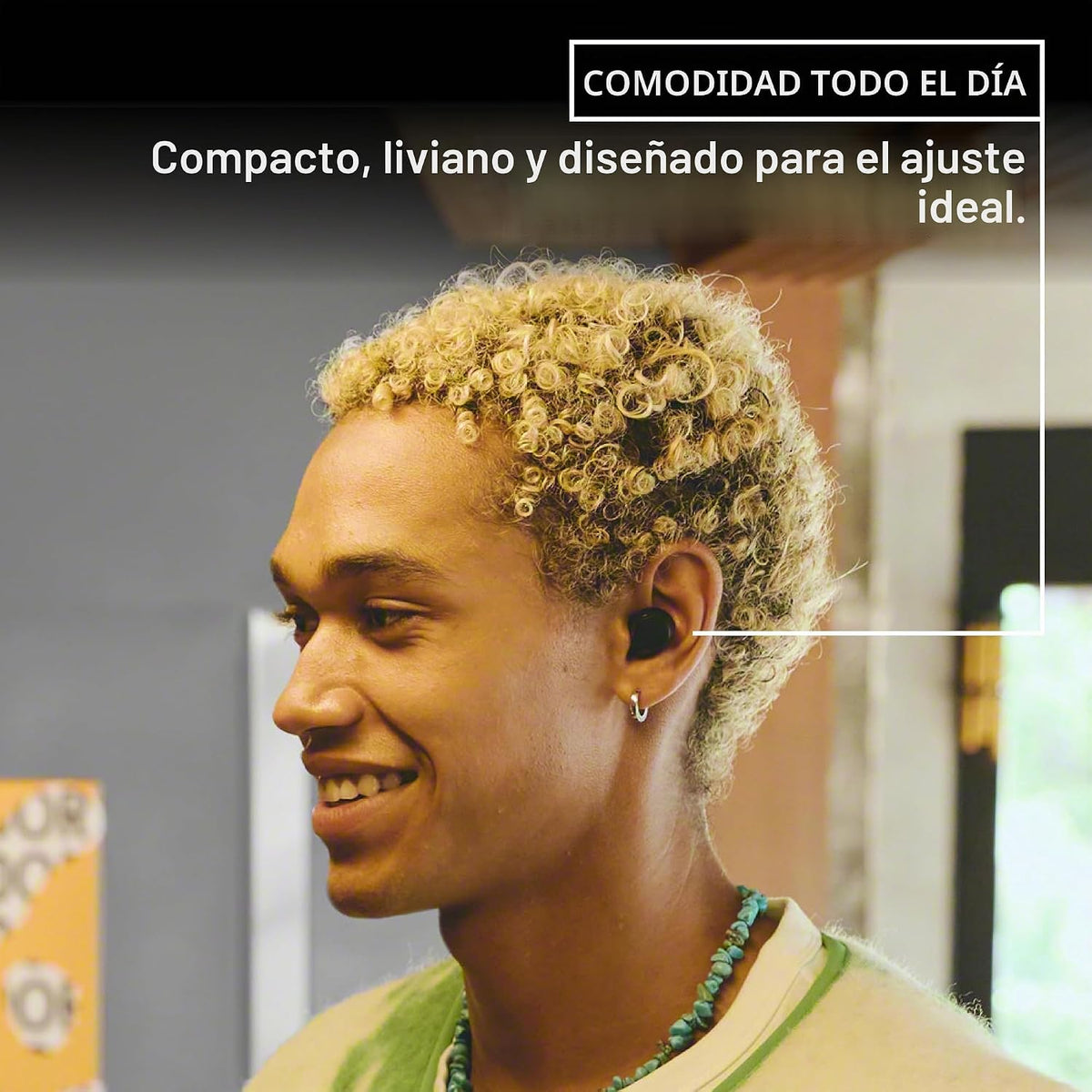 Sony WF-C510 - Auriculares inalámbricos con Bluetooth, color amaril...