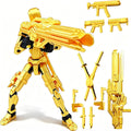 Titan 13 - Juego de figuras de acción de robot simulado multiarticu...