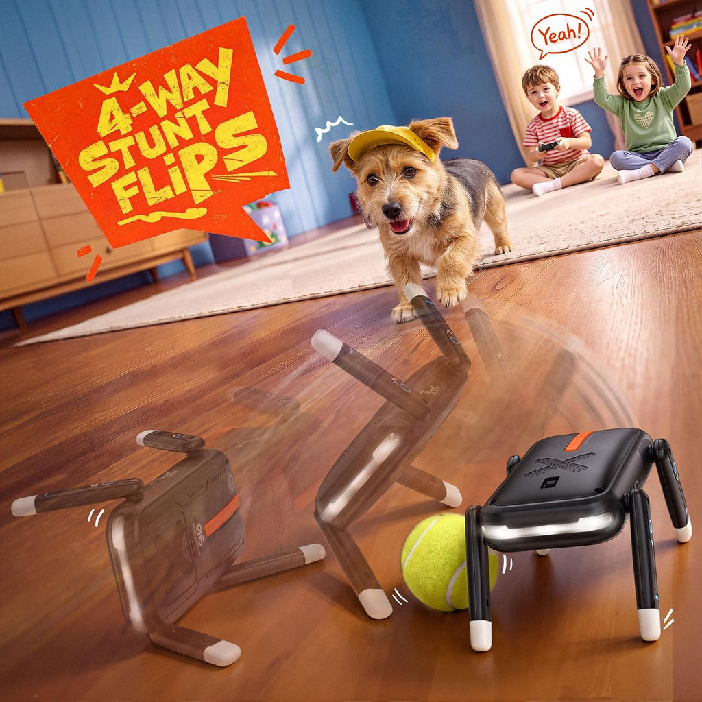 Ruko R1 Mini Robot Dog, 4 vías de acrobacias Flip &amp; Perro robot...