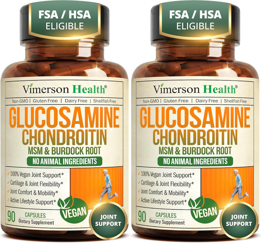 Glucosamina Condroitina MSM - Suplemento de apoyo articular para mu...
