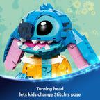 LEGO Disney Stitch Kit de construcción de juguete, juguete de Disne...