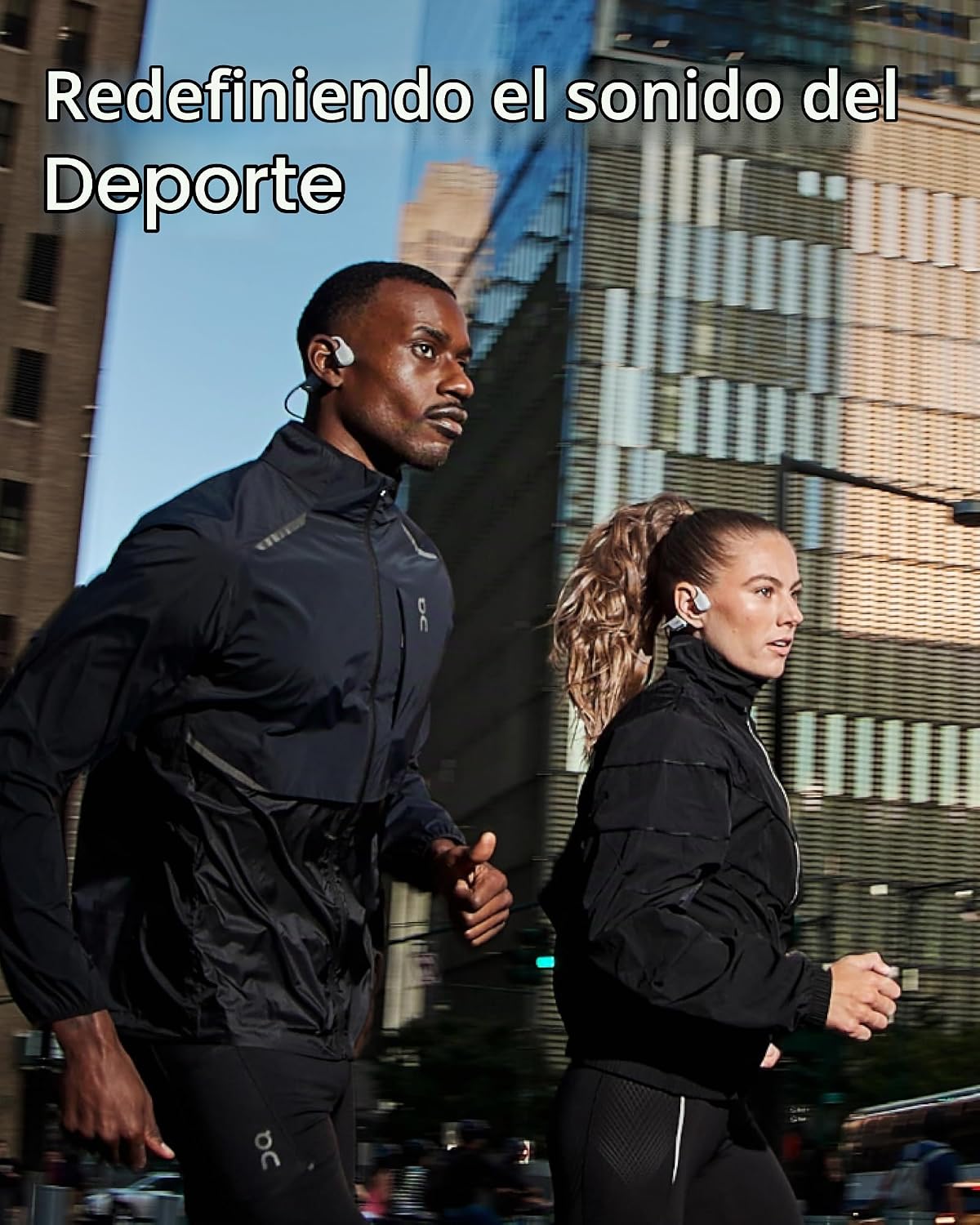 SHOKZ OpenRun Pro 2 Auriculares deportivos Bluetooth de conducción...