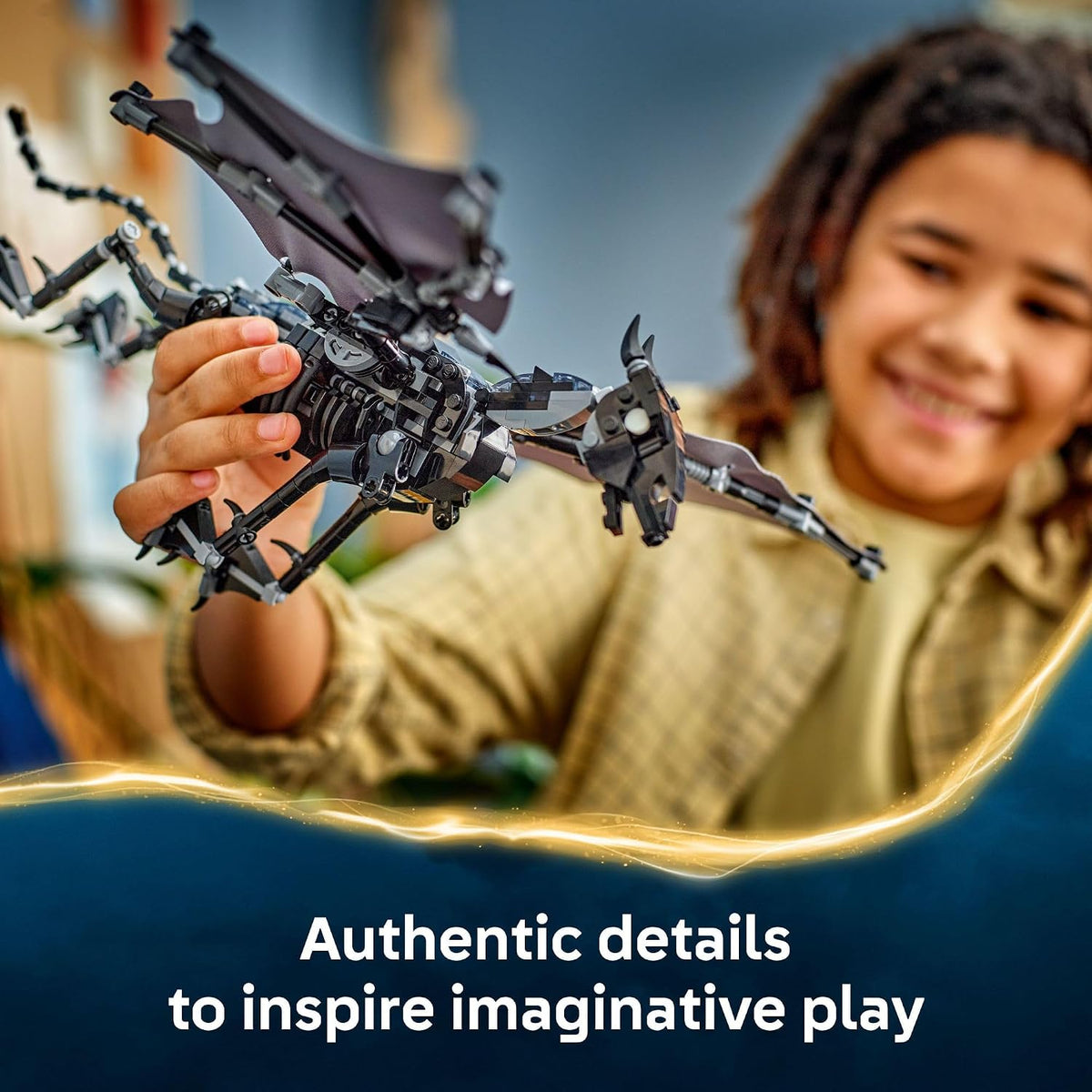 LEGO Harry Potter Thestral - Juguete de construcción familiar \u201...