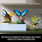 LEGO Ideas La colección de insectos, regalo divertido para los aman...