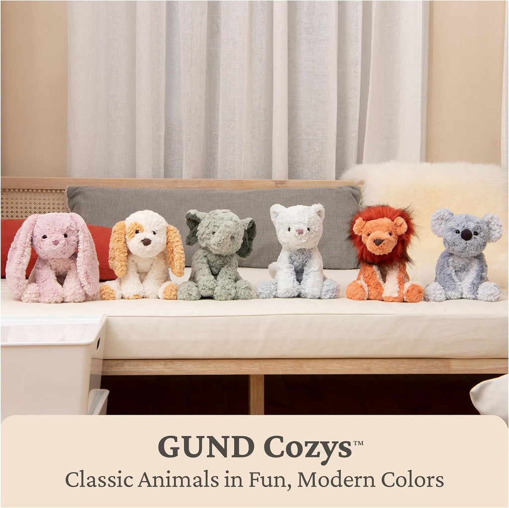GUND Cozys Collection Vaca juguete sensorial de peluche de 10 pulga...