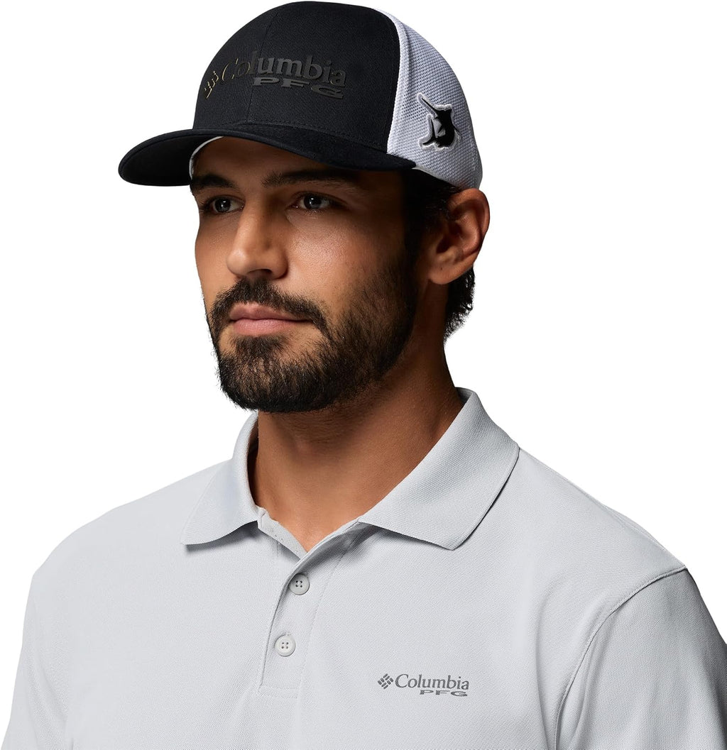 Columbia Malla PFG unisex para adultos con cierre elástico 3D