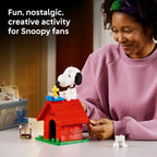 LEGO Ideas Cacahuetes: Caseta de perro de Snoopy 21368 | Juego de c...