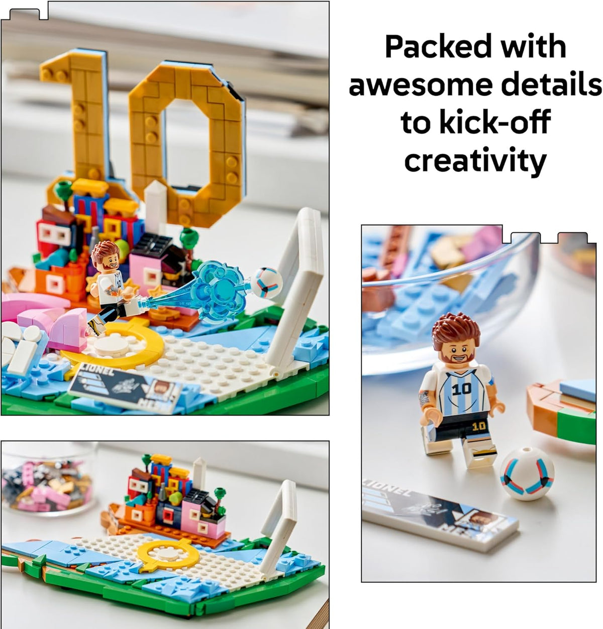 LEGO Ediciones Lionel Messi \u2013 Lo más destacado del fútbol 4301...