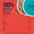 Golosinas de hígado de res para perros Stewart, 21 oz, ~475 piezas,...