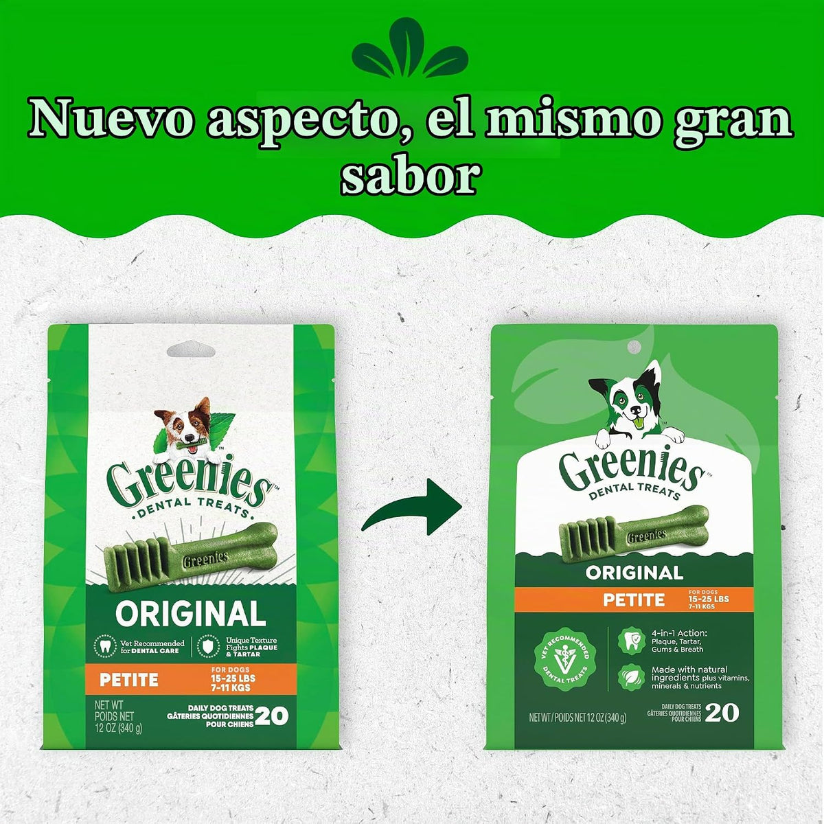 Greenies Original galletas para perro pequeño masticable dentales,...