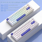 MageGee Teclado portátil 60% mecánico para juegos, retroiluminado R...