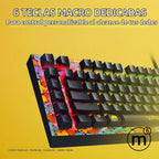 Teclado mecánico para juegos Razer BlackWidow V4 X, edición Pokémon...