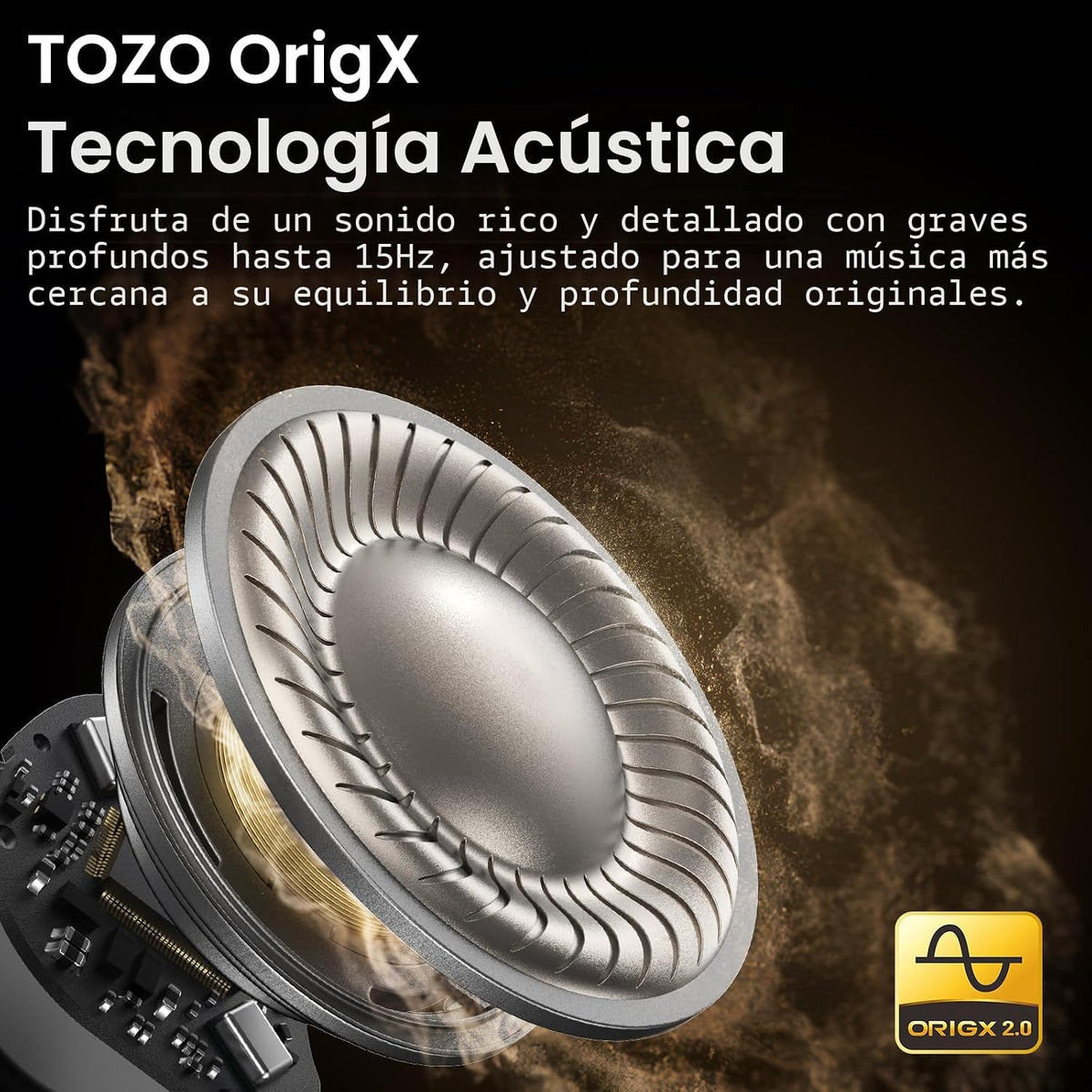 Auriculares inalámbricos híbridos con cancelación activa de ruido T...