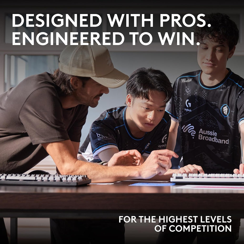 Logitech G PRO X 60% Teclado inalámbrico para juegos (óptico lineal...