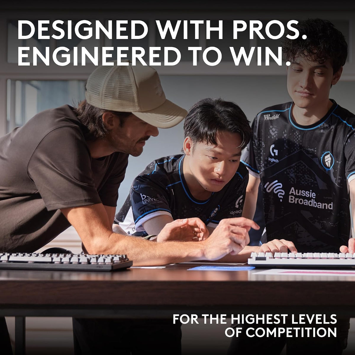 Logitech G PRO X 60% Teclado inalámbrico para juegos (óptico lineal...